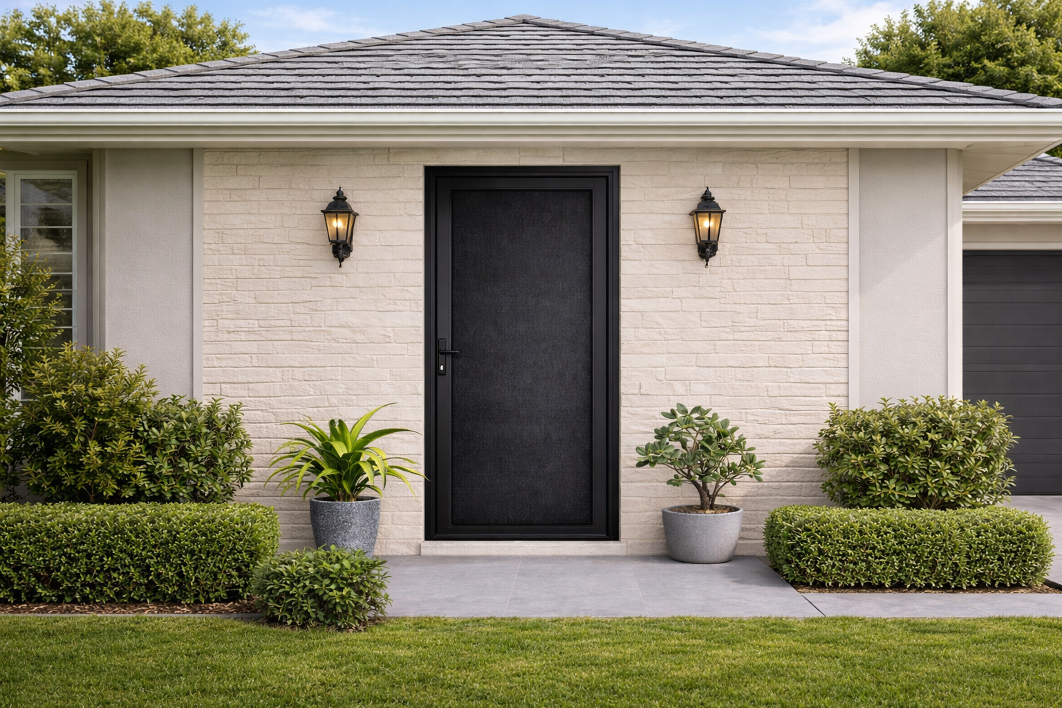 One-Way Mesh Screen Installation Hobart